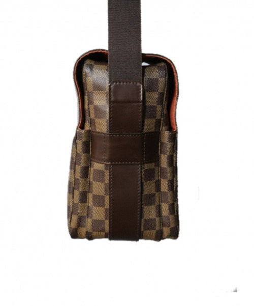 LOUIS VUITTON（ルイ ヴィトン）LOUIS VUITTON (ルイヴィトン) ナヴィグリオ ブラウン ダミエ N45255 SR0064の古着・服飾アイテム