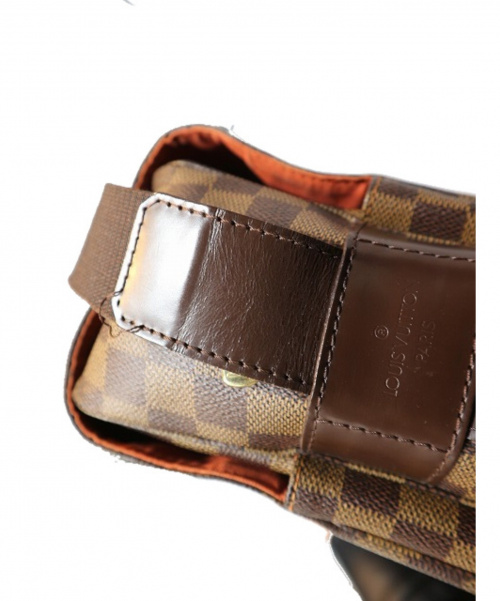 LOUIS VUITTON（ルイ ヴィトン）LOUIS VUITTON (ルイヴィトン) ナヴィグリオ ブラウン ダミエ N45255 SR0064の古着・服飾アイテム