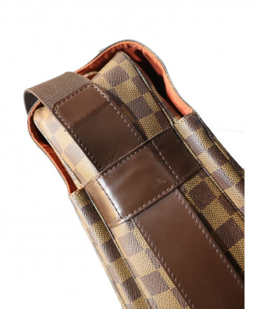 LOUIS VUITTON（ルイ ヴィトン）LOUIS VUITTON (ルイヴィトン) ナヴィグリオ ブラウン ダミエ N45255 SR0064の古着・服飾アイテム