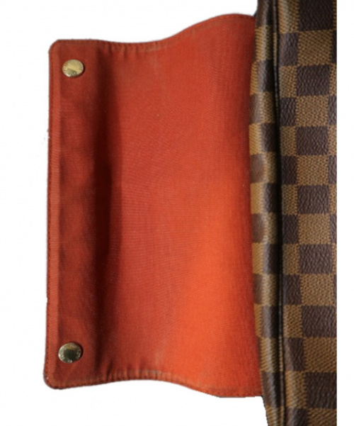 LOUIS VUITTON（ルイ ヴィトン）LOUIS VUITTON (ルイヴィトン) ナヴィグリオ ブラウン ダミエ N45255 SR0064の古着・服飾アイテム