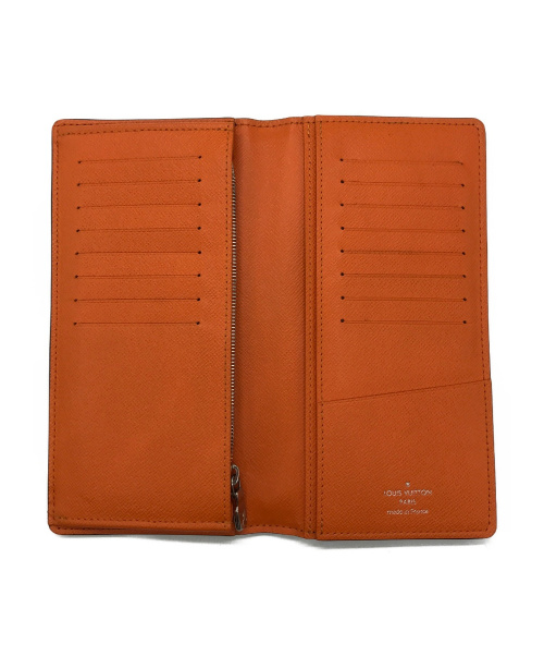 LOUIS VUITTON（ルイ ヴィトン）LOUIS VUITTON (ルイ ヴィトン) ポルトフォイユ・ブラザNM ボルケーノオレンジ 20年製　ダミエ・グラフィット・ジャイアント TA4230の古着・服飾アイテム
