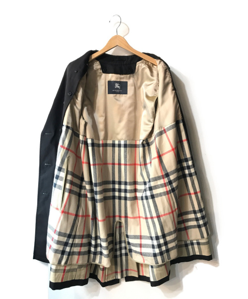 BURBERRY（バーバリー）BURBERRY (バーバリー) トレンチコート ブラック サイズ:Lの古着・服飾アイテム