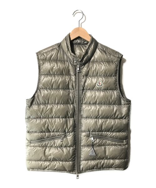 MONCLER（モンクレール）MONCLER (モンクレール) GUI GILET/ギュイ ジレ グレー サイズ:3の古着・服飾アイテム