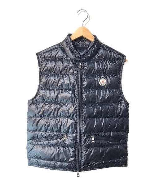 MONCLER（モンクレール）MONCLER (モンクレール) GUI GILET ネイビー サイズ:1の古着・服飾アイテム