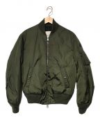 MONCLERモンクレール）の古着「allix MA-1」｜グリーン