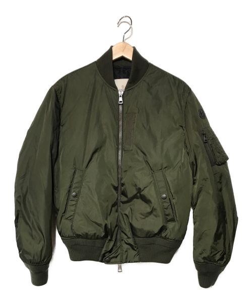MONCLER（モンクレール）MONCLER (モンクレール) allix MA-1 グリーンの古着・服飾アイテム