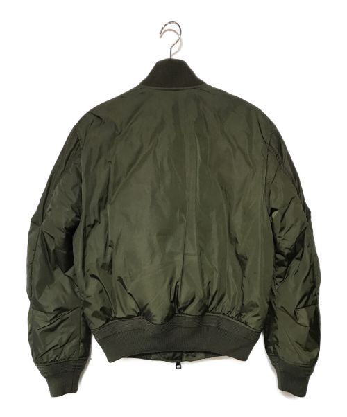 MONCLER（モンクレール）MONCLER (モンクレール) allix MA-1 グリーンの古着・服飾アイテム