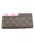 LOUIS VUITTON (ルイ ヴィトン) ヴィヴィエンヌ ポルトフォイユ・サラ ブラウン：59800円