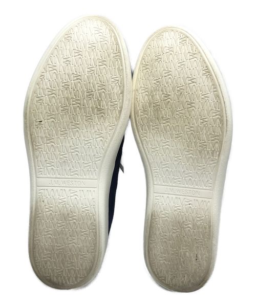 J.M.WESTON（ジェイエムウエストン）J.M.WESTON (ジェイエムウエストン) テニススニーカー ネイビー サイズ:7の古着・服飾アイテム