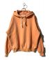 Sea Room Lynn（シールームリン）の古着「VOLUMEフーディーパーカー」｜オレンジ