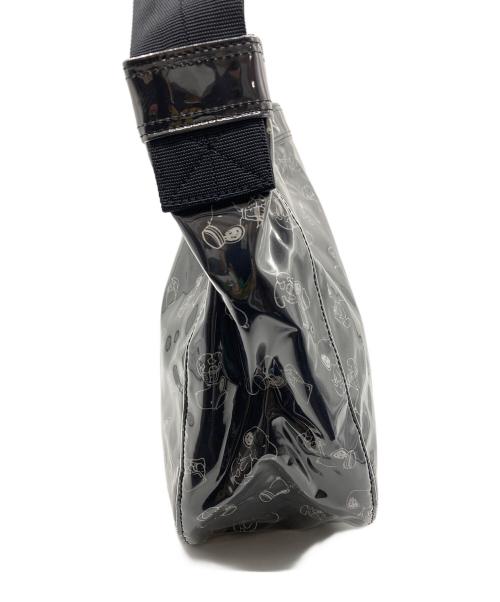 PORTER（ポーター）PORTER (ポーター) PEANUTS (ピーナッツ) クリアショルダーバッグ ブラックの古着・服飾アイテム