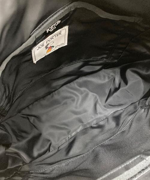 PORTER（ポーター）PORTER (ポーター) PEANUTS (ピーナッツ) クリアショルダーバッグ ブラックの古着・服飾アイテム