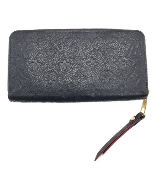 LOUIS VUITTON（ルイ ヴィトン）LOUIS VUITTON (ルイ ヴィトン) ジッピーウォレット ネイビーの古着・服飾アイテム