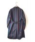 GUCCI (グッチ) STRIPED WOOL COAT WITH CREST マルチカラー サイズ:44：38000円