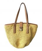 MICHAEL KORSマイケル・コース）の古着「カゴバッグ」｜アイボリー×ブラウン