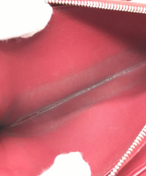 CELINE（セリーヌ）CELINE (セリーヌ) ラージジップドマルチファンクションウォレット / 長財布 レッドの古着・服飾アイテム
