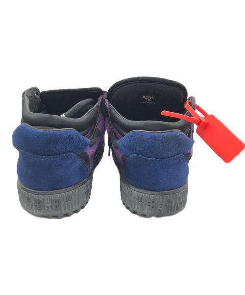 OFFWHITE（オフホワイト）OFFWHITE (オフホワイト) OFF COURT LOW TOP パープル サイズ:42の古着・服飾アイテム