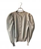 Snidelスナイデル）の古着「スパークルシアーカーディガン」｜グレー