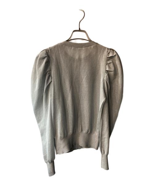 Snidel（スナイデル）Snidel (スナイデル) スパークルシアーカーディガン グレー サイズ:ONE SIZEの古着・服飾アイテム
