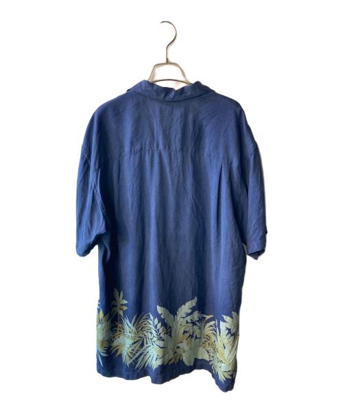 NAUTICA（ノーティカ）NAUTICA (ノーティカ) シルクシャツ ネイビー サイズ:Lの古着・服飾アイテム