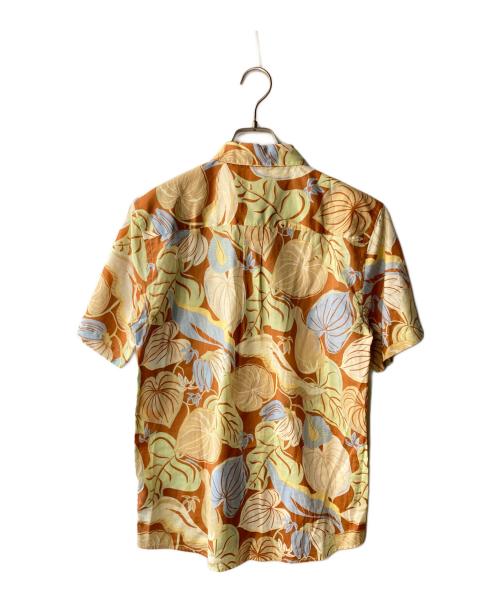 pataloha（パタロハ）pataloha (パタロハ) アロハシャツ オレンジ×ブルー サイズ:Ｓの古着・服飾アイテム