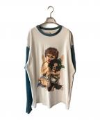 SALUTEサルーテ）の古着「ラグランカットソー」｜ホワイト