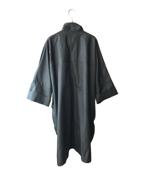 PLAIN PEOPLE（プレインピープル）PLAIN PEOPLE (プレインピープル) ハイネックモッズコート ブラック サイズ:9の古着・服飾アイテム