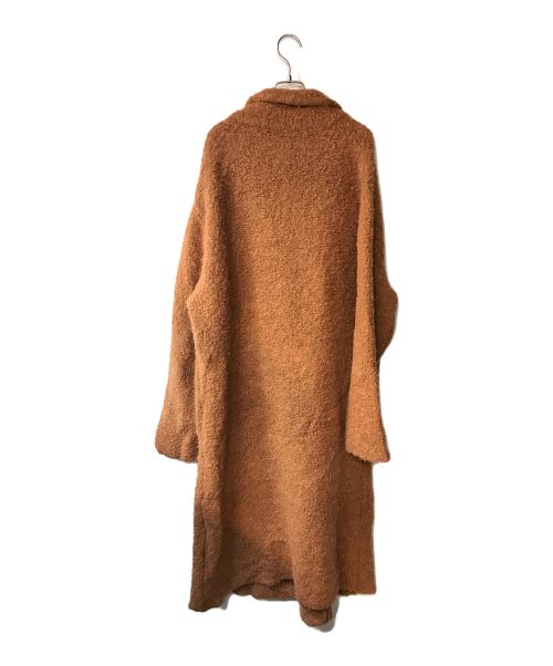 ROBERTO COLLINA（ロベルトコリーナ）ROBERTO COLLINA (ロベルトコリーナ) ブークレ ループニットコート オレンジ サイズ:Ｓの古着・服飾アイテム