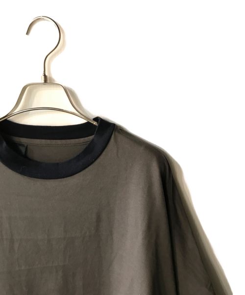 N.HOOLYWOOD COMPILE（エヌ.ハリウッドコンパイル）N.HOOLYWOOD COMPILE (エヌ.ハリウッドコンパイル) BIG RINGER T-SHIRT グレー サイズ:Ｍの古着・服飾アイテム