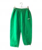 masonprinceメゾンプリンス）の古着「ドローコードスウェットパンツ」｜グリーン