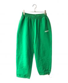 masonprince（メゾンプリンス）の古着「ドローコードスウェットパンツ」｜グリーン