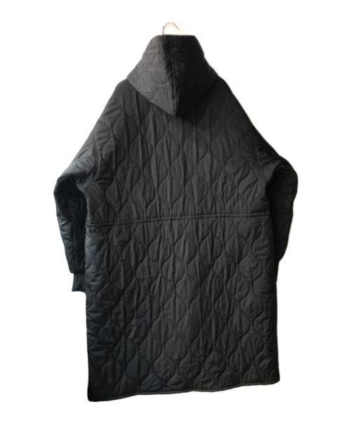 WHIMSIC（ウィムジック）WHIMSIC (ウィムジック) フーデッドキルティングコート ブラック サイズ:FREEの古着・服飾アイテム