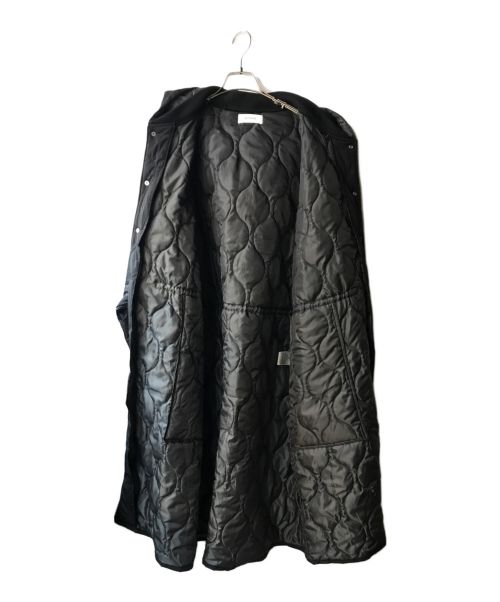 WHIMSIC（ウィムジック）WHIMSIC (ウィムジック) フーデッドキルティングコート ブラック サイズ:FREEの古着・服飾アイテム