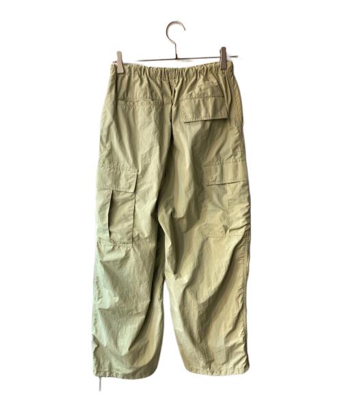 BEAUTY&YOUTH（ビューティーアンドユース）BEAUTY&YOUTH (ビューティーアンドユース) ナイロンコットンカーゴパンツ グリーン サイズ:Sの古着・服飾アイテム