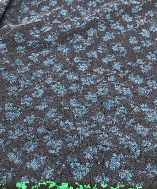 PAUL SMITH（ポールスミス）Paul Smith (ポールスミス) FLAG FLORAL クルーネックニット ネイビー サイズ:Ｍの古着・服飾アイテム