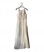 shellerシェリエ）の古着「halter neck long dress」｜ホワイト