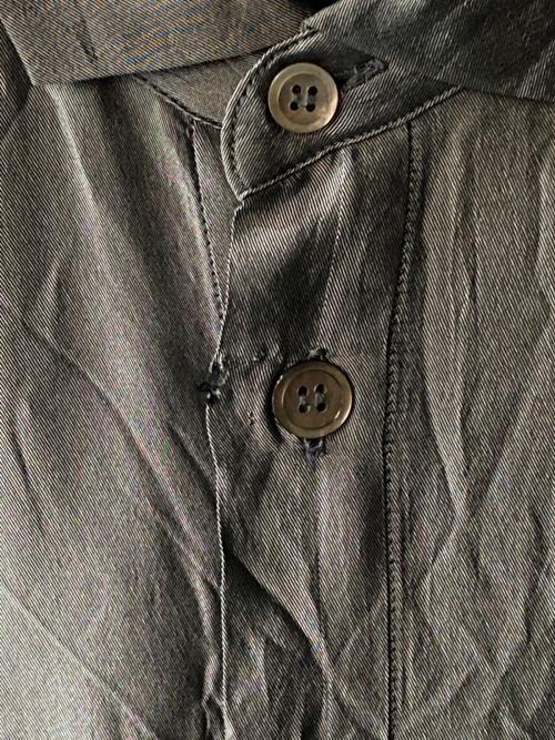 Y's（ワイズ）Y's (ワイズ) ロングシャツ グレー サイズ:ｻｲｽﾞ不明の古着・服飾アイテム