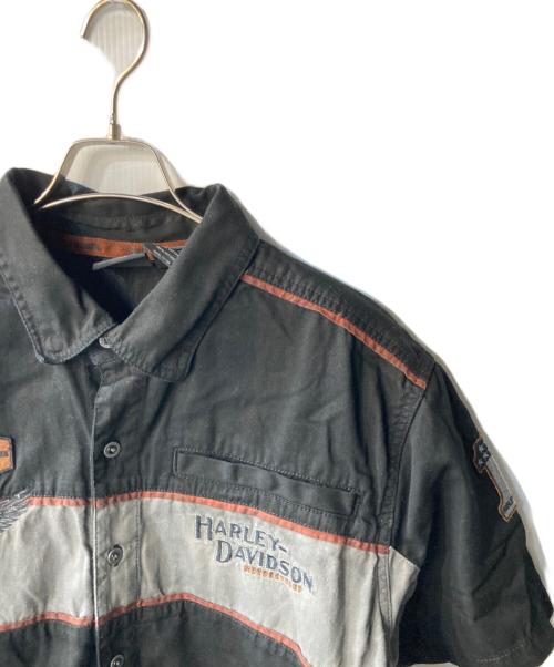 HARLEY-DAVIDSON（ハーレーダビッドソン）HARLEY-DAVIDSON (ハーレーダビッドソン) シャツ ブラック サイズ:XLの古着・服飾アイテム