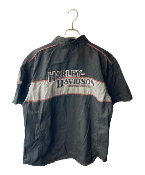 HARLEY-DAVIDSON（ハーレーダビッドソン）HARLEY-DAVIDSON (ハーレーダビッドソン) シャツ ブラック サイズ:XLの古着・服飾アイテム