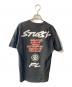 stussy (ステューシー) Tシャツ ブラック サイズ:M：5000円