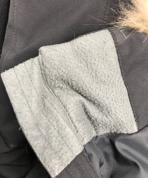 AIGLE（エーグル）AIGLE (エーグル) GORE-TEXダウンジャケット ブラック サイズ:Ｍの古着・服飾アイテム