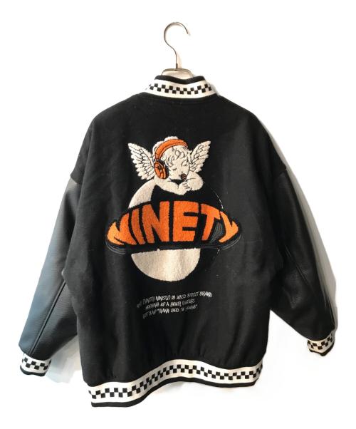 9090（9090）9090 (9090) スタジャン ブラック サイズ:Mの古着・服飾アイテム