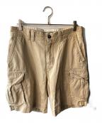 POLO RALPH LAURENポロ・ラルフローレン）の古着「カーゴハーフパンツ」｜カーキ