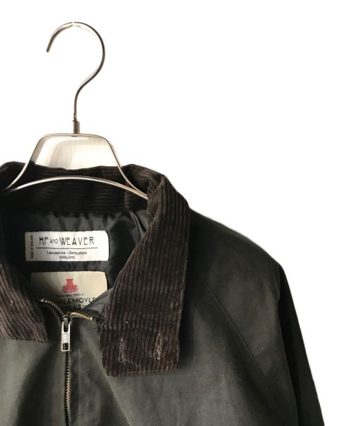 H.F and Weaver（エイチ エフ アンド ウィーバー）H.F and Weaver (エイチ エフ アンド ウィーバー) JOURNAL STANDARD relume (ジャーナルスタンダード レリューム) 別注ワックスコットン ハリントンジャケット カーキ サイズ:Ｍの古着・服飾アイテム