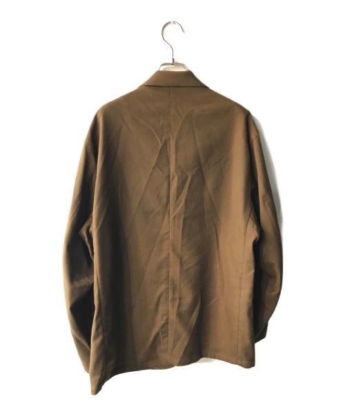 BEAMS Lights（ビームスライト）BEAMS Lights (ビームスライト) 2ボタンツイルブレザージャケット ブラウン サイズ:Ｌの古着・服飾アイテム