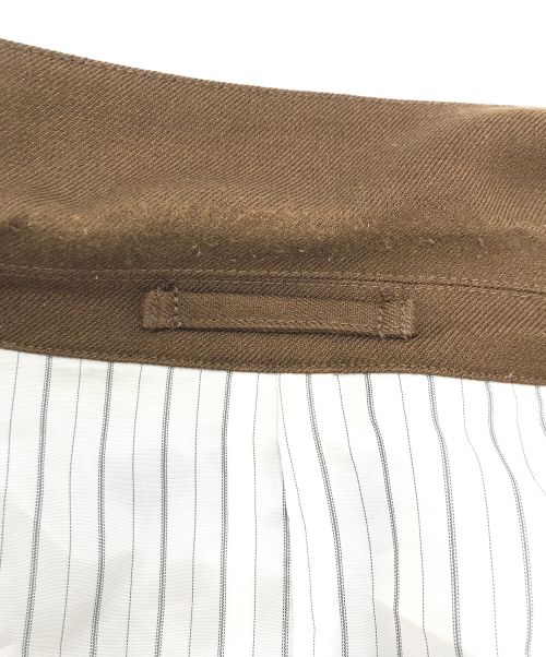 BEAMS Lights（ビームスライト）BEAMS Lights (ビームスライト) 2ボタンツイルブレザージャケット ブラウン サイズ:Ｌの古着・服飾アイテム