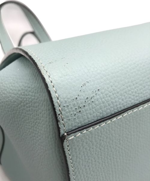 LOEWE（ロエベ）LOEWE (ロエベ) ハンモックドローストリングミニバッグ ブルーの古着・服飾アイテム