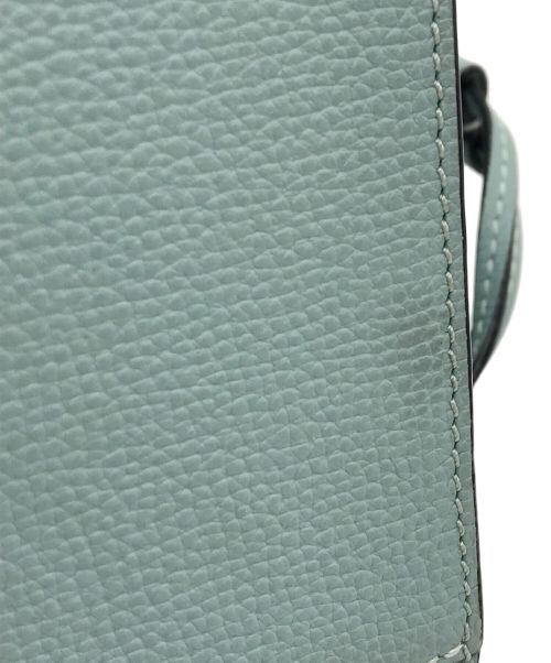 LOEWE（ロエベ）LOEWE (ロエベ) ハンモックドローストリングミニバッグ ブルーの古着・服飾アイテム