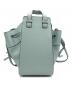 LOEWE (ロエベ) ハンモックドローストリングミニバッグ ブルー：95000円