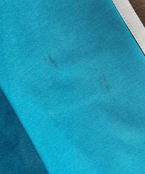 adidas（アディダス）adidas (アディダス) KSENIA SCHNAIDER (クセニア シュナイダー) クレイジーパターントラックパンツ グリーン×ブルー サイズ:Sの古着・服飾アイテム